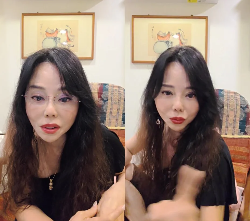 狄鶯直播中露腳底板。（圖／翻攝Twitch）